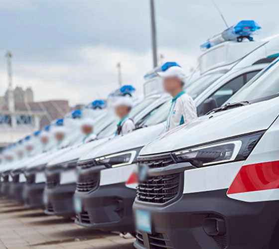 米林县服务车队展示